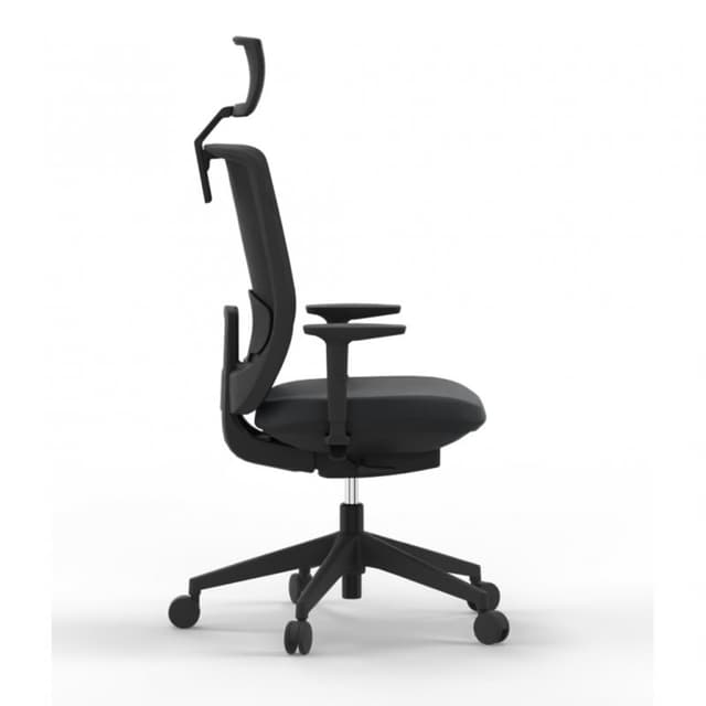 Detalle 2 de Actiu Trim Silla de Oficina Profesional Negra