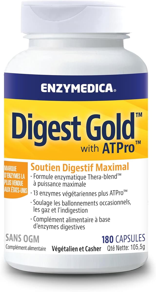 Detalle de Enzymedica Digest Gold 180 Capsules