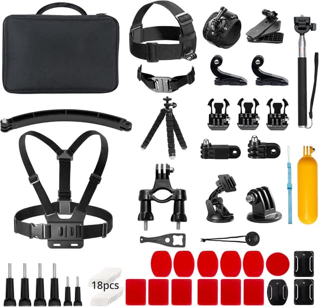 Detalle de AKASO 60 in 1 Accessory Kit for Action Cameras