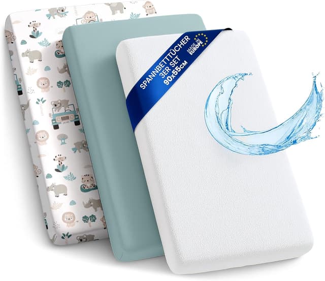 Imagen de Spannbettlaken 55x90 3er Set en OfertitasTOP