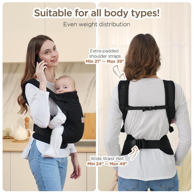 Detalle de GAGAKU Babytrage 3,2–15 kg