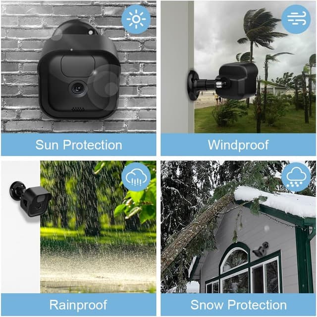 Thumbnail 6 de OFFCUP Blink Outdoor Supporto per Fotocamera da esterni regolabile da parete (2 pezzi) con custodia protettiva