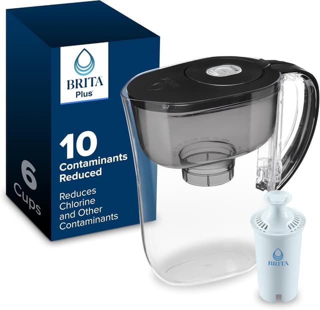 Imagen de Brita Small 6 Cup Water Filter Pitcher, 6 cups 💧 en OfertitasTOP