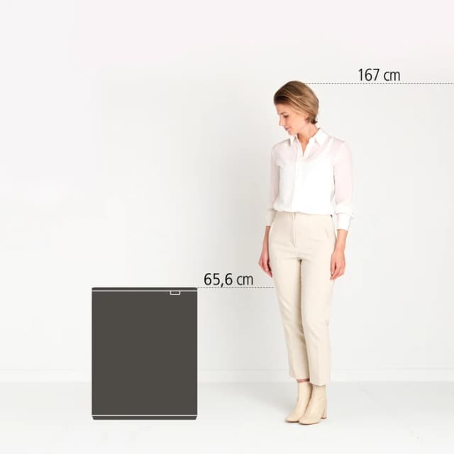 Thumbnail 25 de Brabantia Bo Touch Bin 2 x 30 Liter Mineralbeton-Grau
