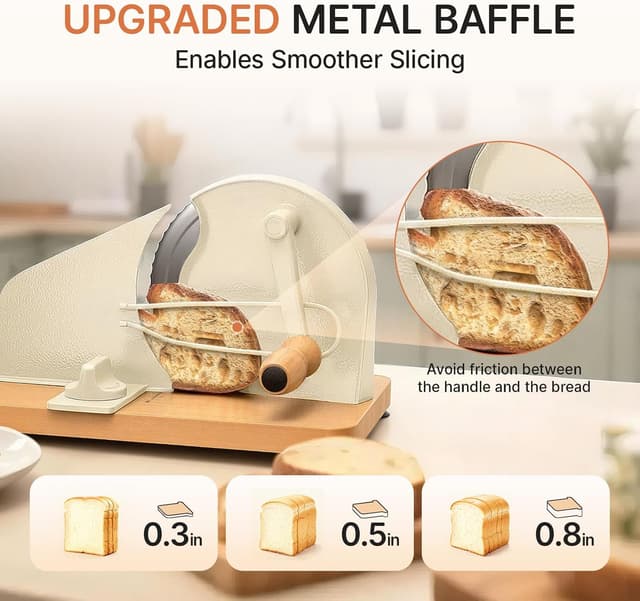 Thumbnail 1 de Upgraded Manual Bread Slicer for Sourdough