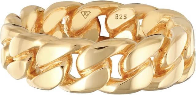 Detalle 2 de Elli Ring Chunky Chain 925 Silber