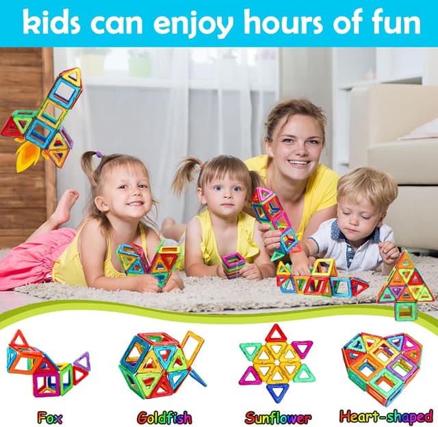 Thumbnail 4 de Muitotir bloques magnéticos 38 piezas