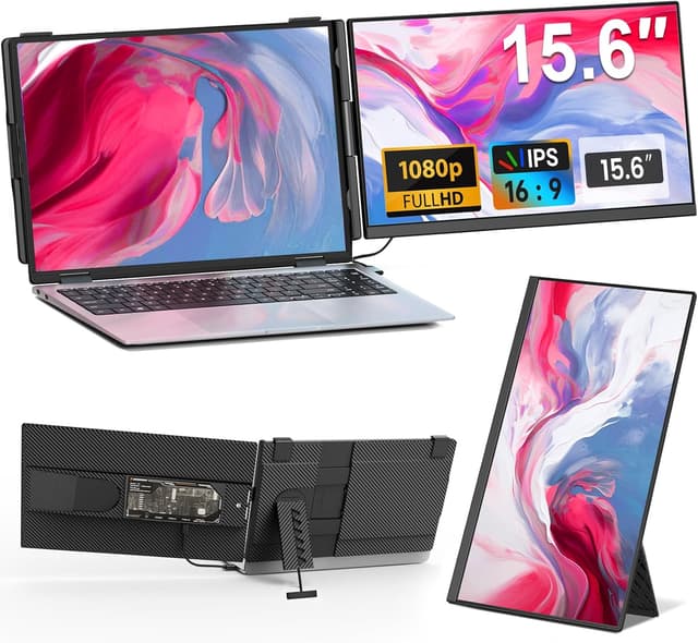 Detalle de Cevaton Laptop Screen Extender 15.6" Portable Monitor