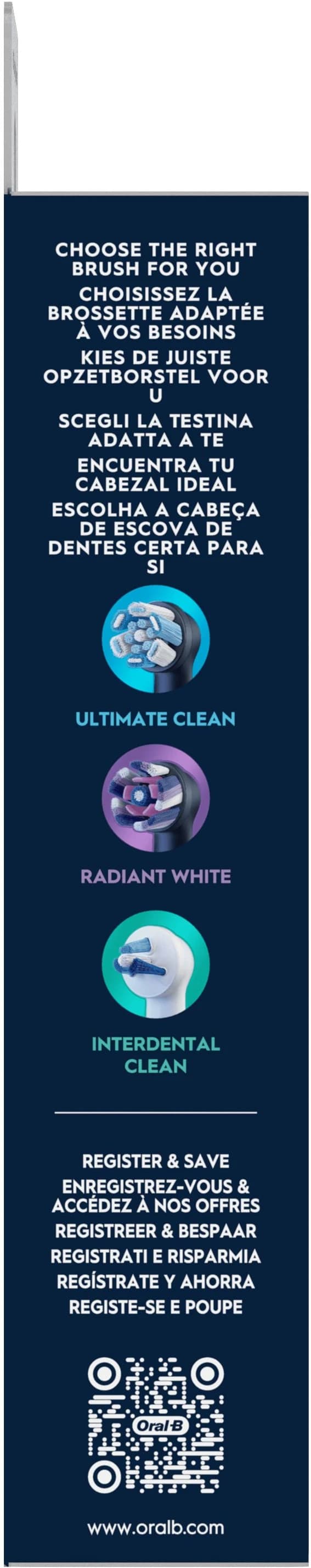 Detalle de Oral-B iO Gentle Care Schwarz 8 Stück