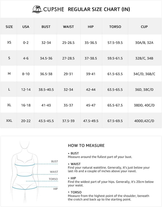 Thumbnail 4 de CUPSHE Costume da Bagno Intero con Scollo a V