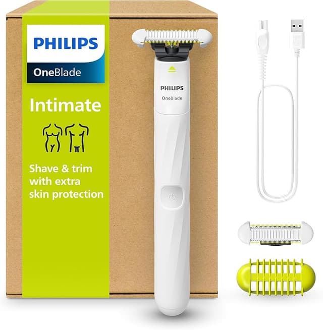 Imagen de PHILIPS OneBlade Intimate, Maquinilla para zonas íntimas en OfertitasTOP