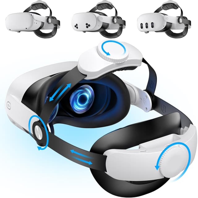 Thumbnail 2 de Akku Headstrap für Meta Quest 3 mit 2x7500 mAh