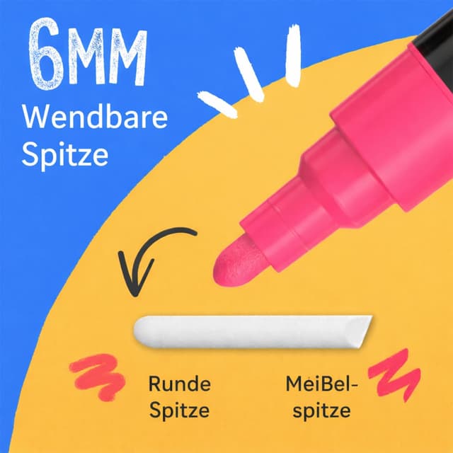 Thumbnail 2 de Chalkola 21 Kreidestifte 21 Stifte 6mm