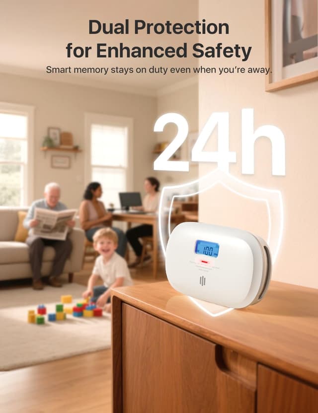 Detalle 2 de Carbon Monoxide Detector SBS50 up to 50 devices