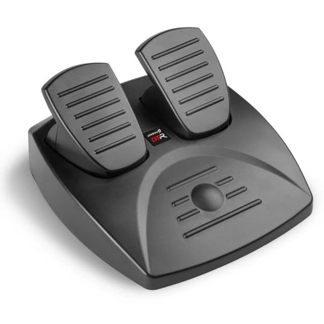 Detalle 2 de Indeca JINSHU 2 GTR volante compacto con pedalera para PS4/PS3, Xbox, Switch y PC