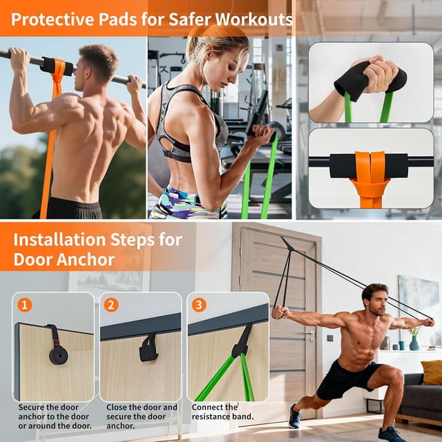 Thumbnail 4 de Fokky Resistance Bands Set 4 Stufen 🏋️♀