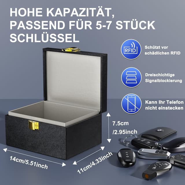 Thumbnail 4 de lanpard Keyless Go Schutz 5–7 Schlüssel 🔒