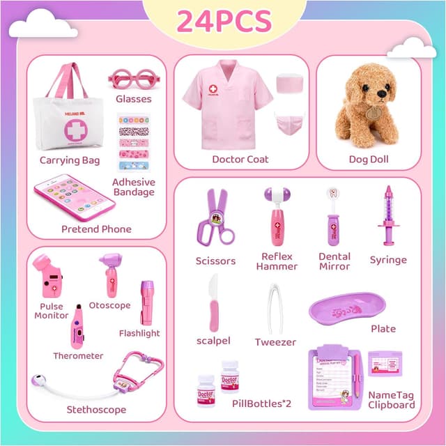 Thumbnail 1 de Meland Toy Doctor Kit Ages 3+