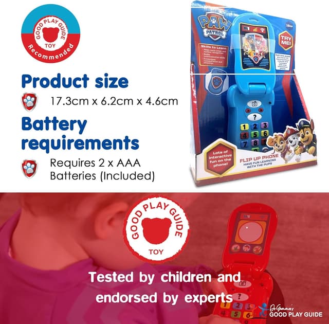 Thumbnail 4 de Paw Patrol Flip-Up Phone