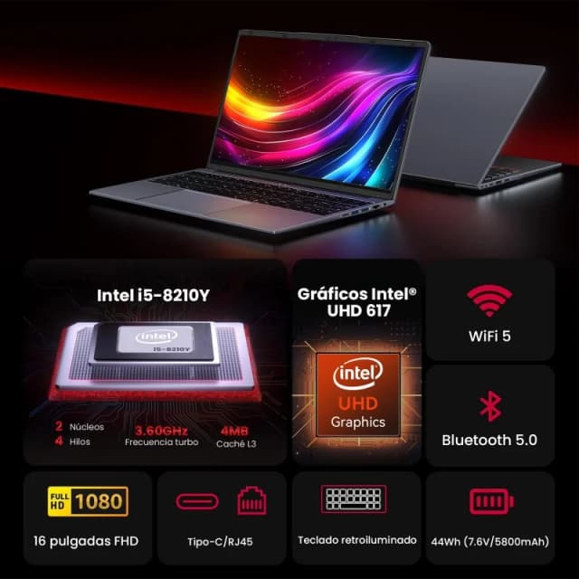 Thumbnail 3 de Vanwin 16 - Potente portátil Intel Core i5 con 16GB