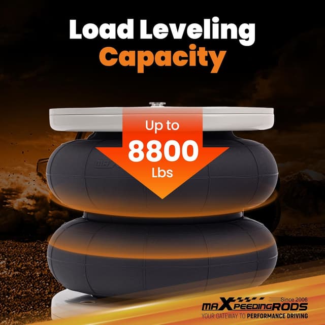 Detalle de maXpeedingrods Air Suspension Spring Bag for Fiat Ducato, Peugeot Boxer & Citroen Relay/Jumper