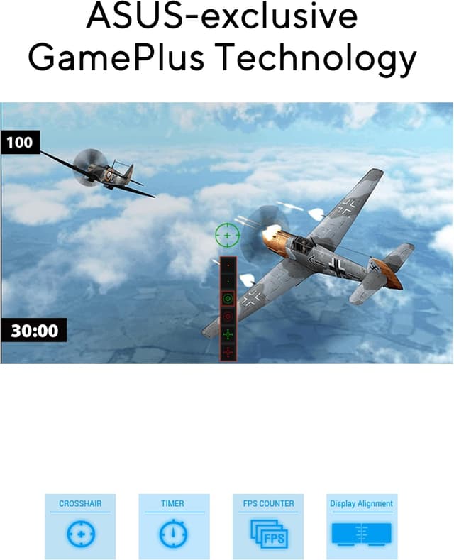 Thumbnail 4 de ASUS VP227HF 22-inch Eye Care Monitor