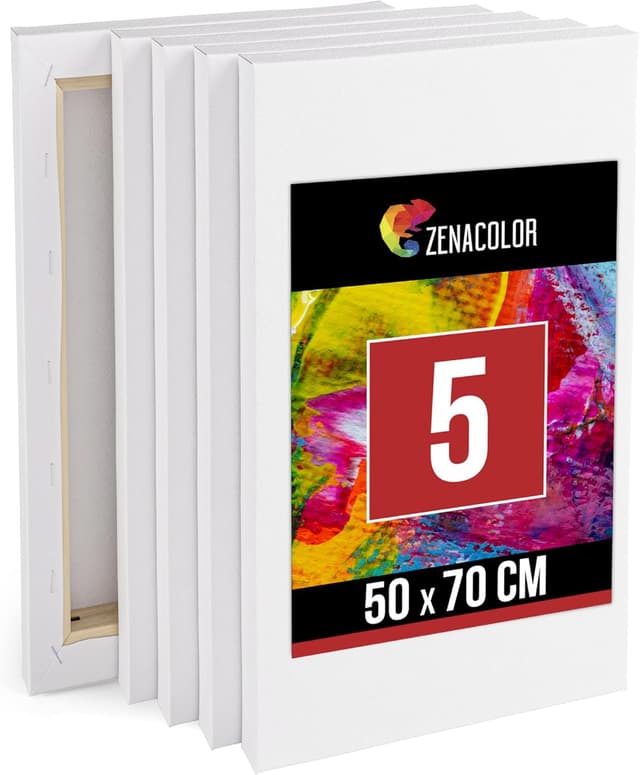 Imagen de Zenacolor Leinwand 50x70 5er Set 🎨 en OfertitasTOP
