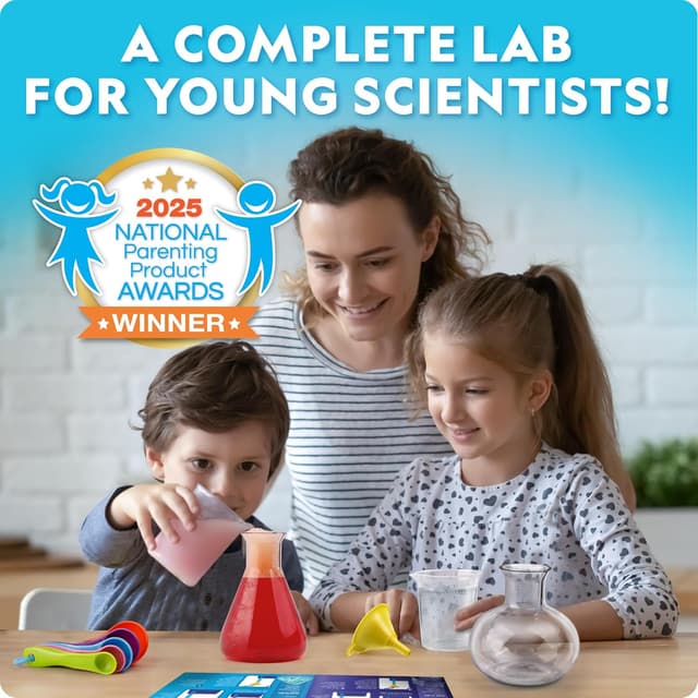 Detalle 2 de Blue Marble National Geographic Junior Chemistry Set (50 Experiments) for Kids 4–6