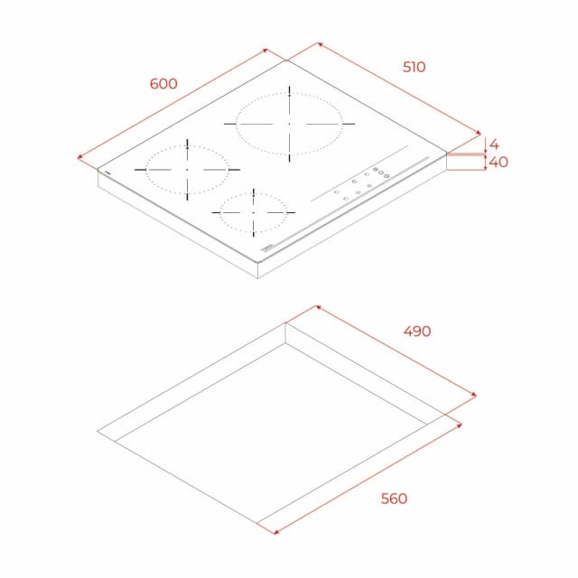 Detalle 2 de Teka TBC 63632TTC 60 cm vitrocerámica