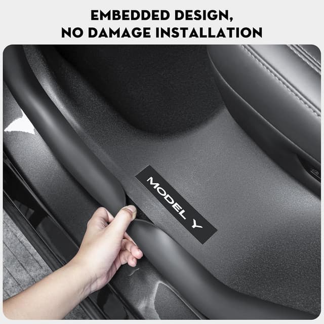 Thumbnail 5 de KUNIST 8PCS Model Y Door Sill Protector 2025