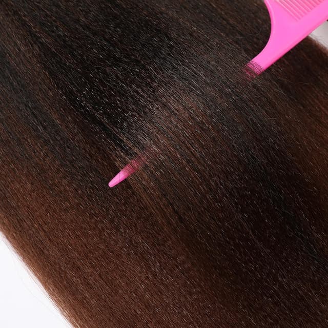 Detalle de Braiding Hair Pre Stretched 24 inch Ombre Braiding Extensions (8 Packs) Soft Yaki Texture