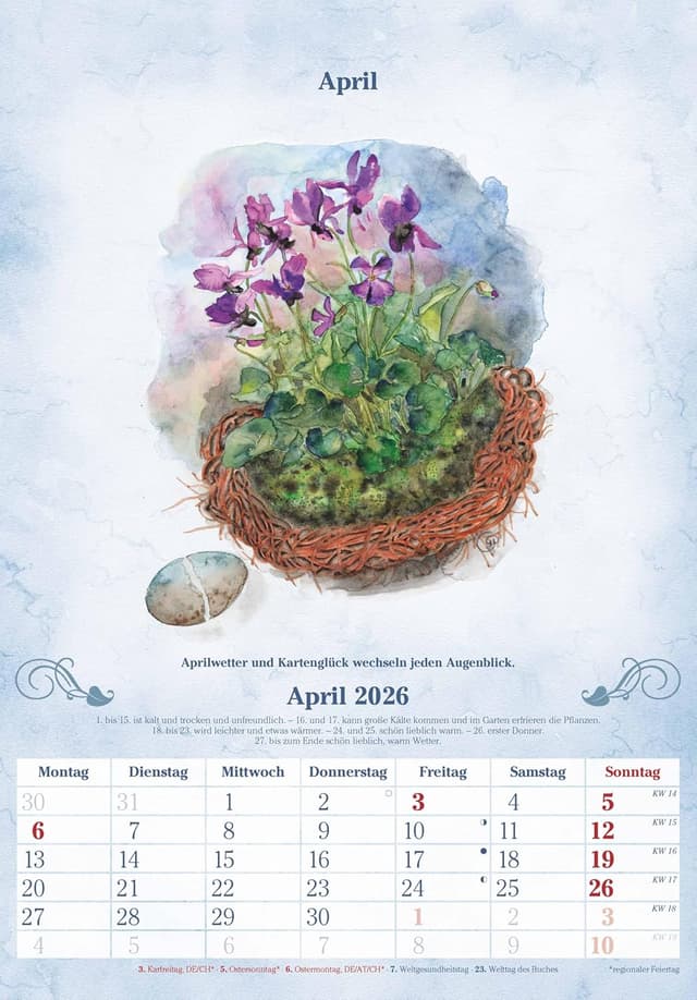 Thumbnail 4 de Alpha Edition Kalender 2026, 100 Jahre