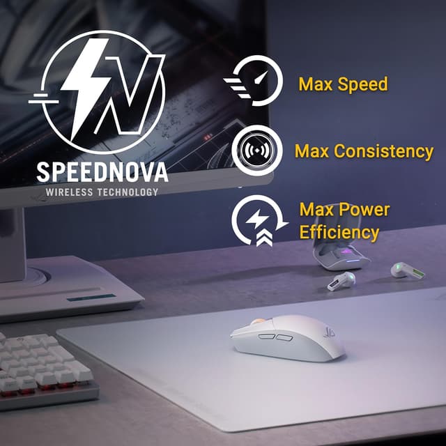 Thumbnail 4 de ASUS ROG Strix Impact III Wireless 🖱️ Ratón Gaming, 36K DPI, Bluetooth