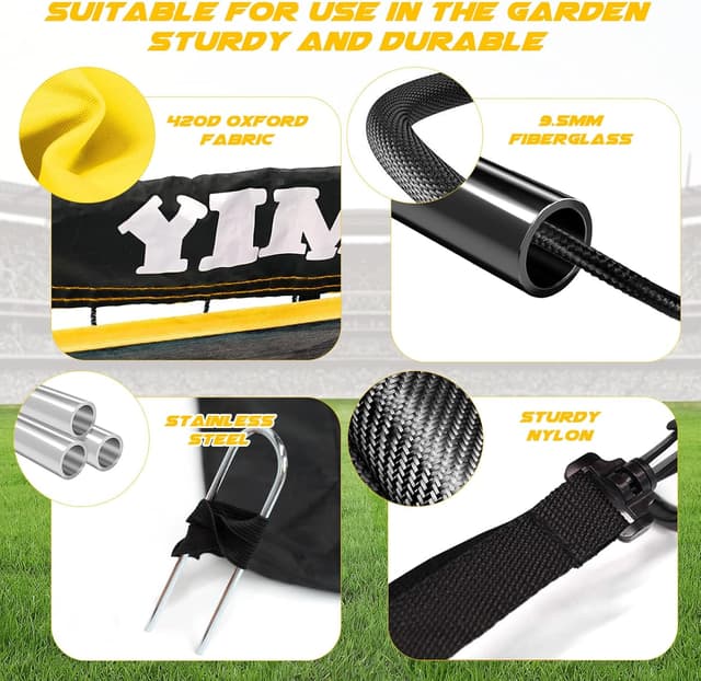 Detalle 2 de Yimore Kids Football Goal Portable (3-in-1) – Foldable mini training goal for indoor and outdoor play