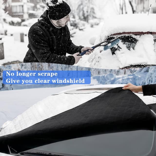 Thumbnail 2 de Car Windscreen Cover 140x90 cm for Snow and Sun
