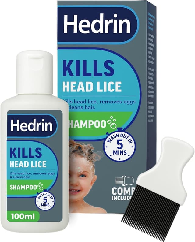 Detalle de Hedrin Head Lice Shampoo 100 ml kit