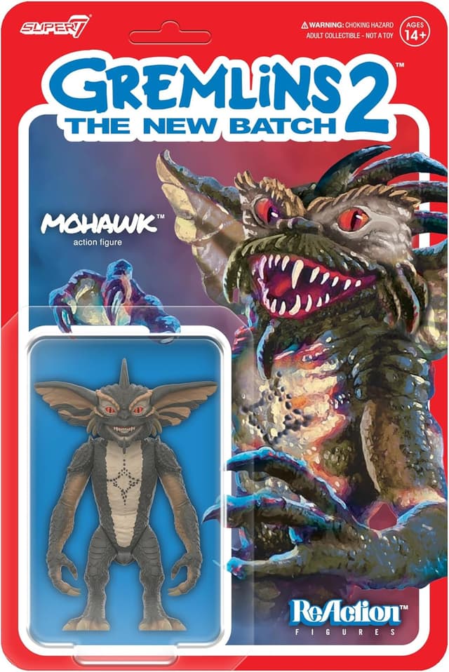 Detalle de Super7 Reaction Figure Gremlins 2 Mohawk (3.75")
