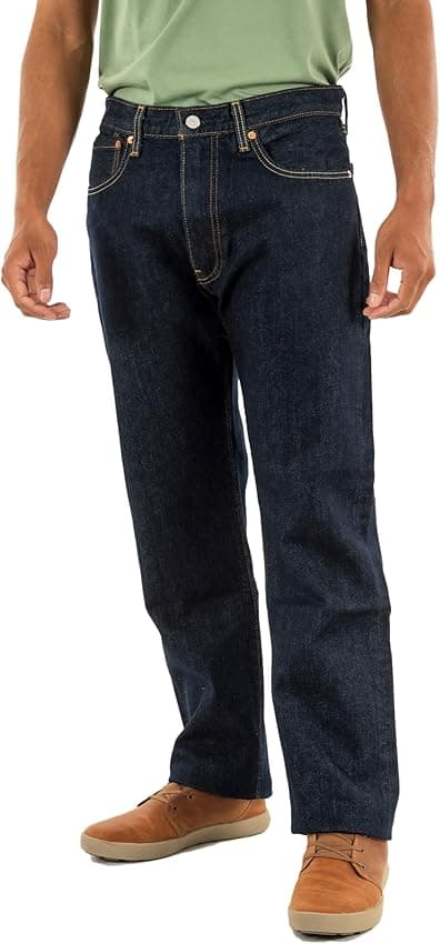 Detalle de Levi's 555 Relaxed Straight Jeans 33W x 32L, jeans