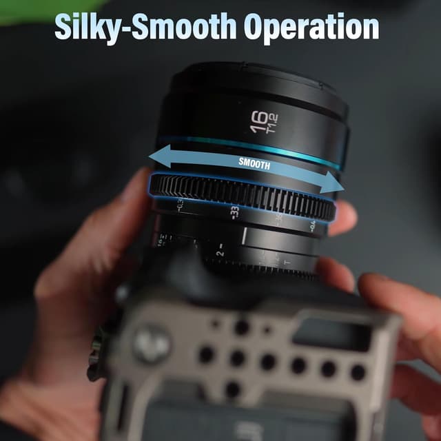 Thumbnail 5 de Sirui MS16E 16mm T1.2 obiettivo cine grandangolare