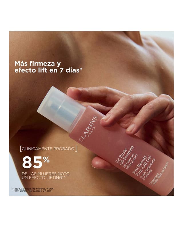 Detalle de Clarins Gel Reafirmante Busto Super Lift para el busto y escote (50 ml)