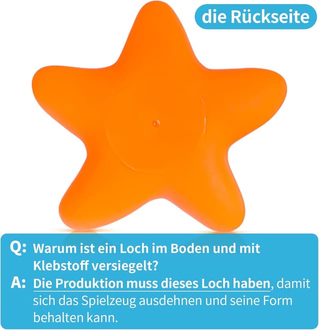 Detalle 2 de Ohne Loch Badespielzeug Babys ab 1 Jahr