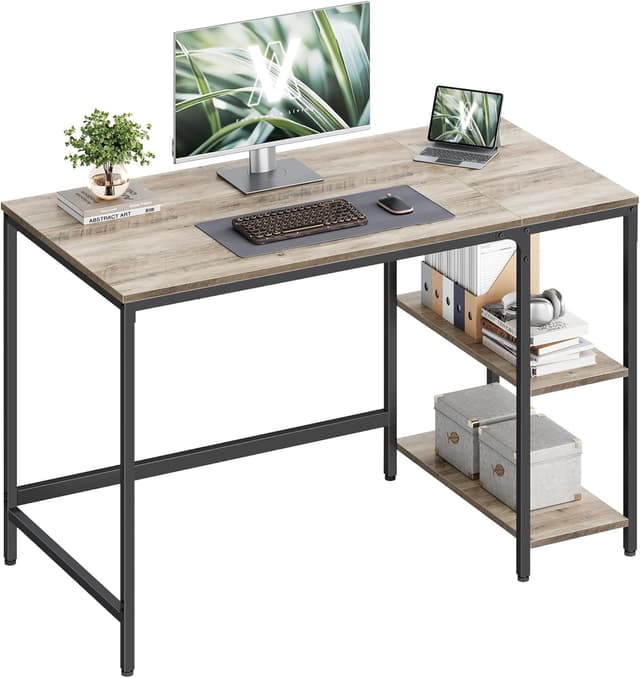 Detalle de VASAGLE Scrivania LWD47MB 120x60x76 cm