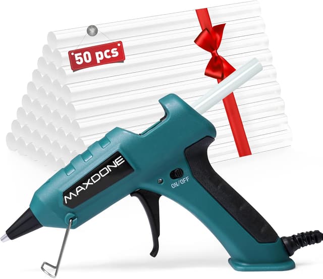 Detalle de MAXDONE Pistola Silicona Caliente 60W con 50 barras