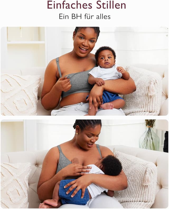 Detalle 2 de Momcozy Schwangerschafts Still BH mit Pumpfunktion 🤱