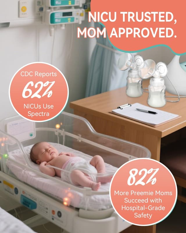 Thumbnail 6 de Breast Pump Replacement Parts for Spectra S1/S2/9 Plus: Duckbill Valves & Silicone Membranes (6+4 PCS)