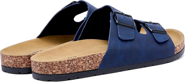 Detalle de JOMIX MCX250058 ciabatte da uomo estive con suola in sughero e plantare ammortizzato antiscivolo