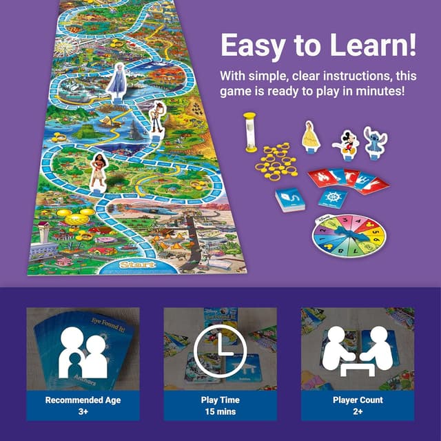 Detalle de Ravensburger Disney Eye Found It game 15-min