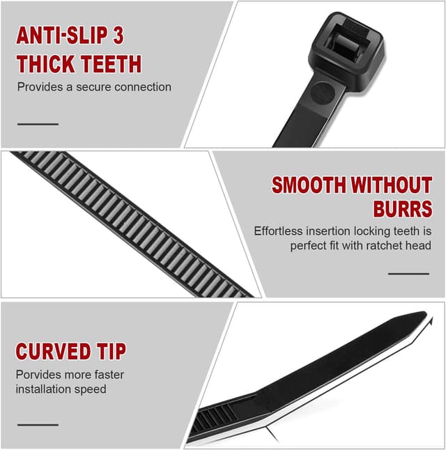 Thumbnail 3 de RAZCC 12 Inch Zip Ties