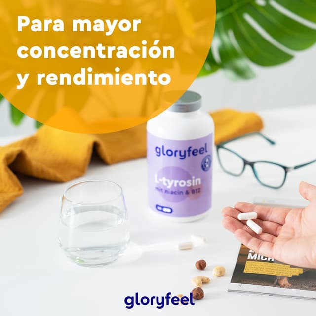 Thumbnail 8 de L-Tirosina 365 Cápsulas - Energía y bienestar mental 💪