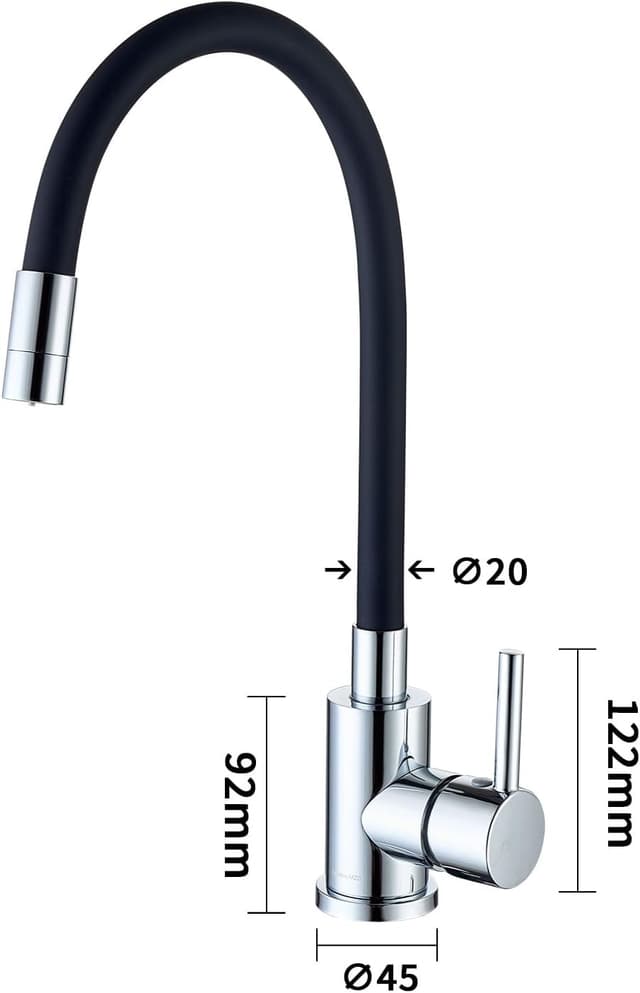 Thumbnail 5 de LakeBayMZC Grifo de Cocina Flexible 360°